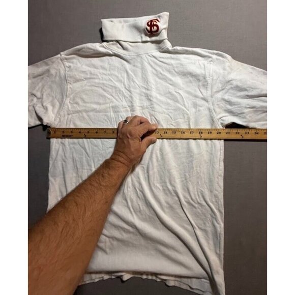 VTG Florida State Starter Shirt Adult Medium White Long Sleeve Pullover Tee Mens - Picture 7 of 9